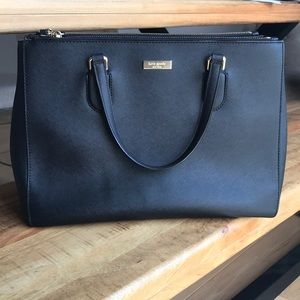 Kate Spade - Black Over the Shoulder Tote